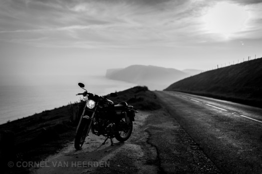 cornel van heerden photography photographer royal enfield caferacer motorcycle isle of wight 50